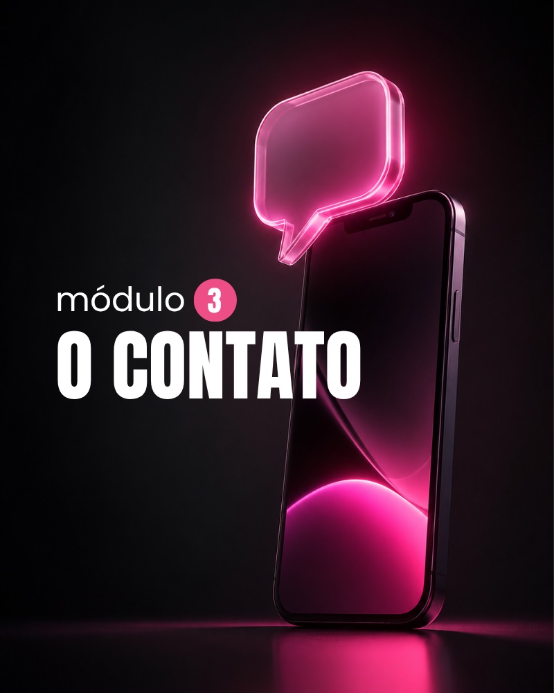 Capa do módulo O Contato